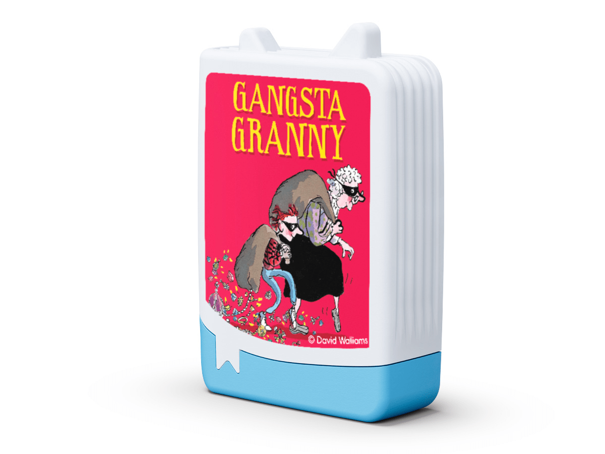 David Williams: Gangsta Granny Book Tonie for the Toniebox, which plays audiobooks for kids