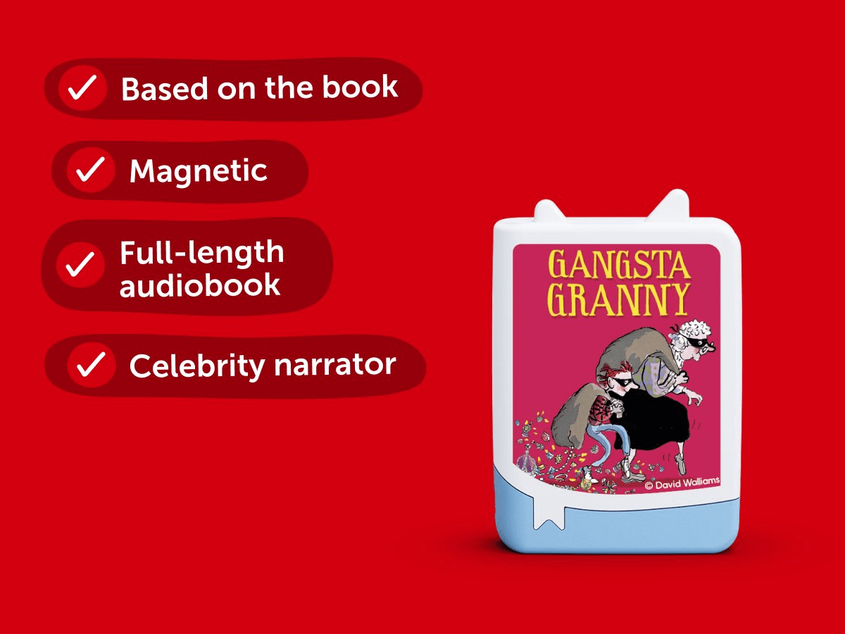 David Williams: Gangsta Granny Audiobook with information doodles