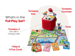 Toniebox 2 Play Set - PAW Patrol Chase and Tonieplay Sky Blue with controller included components