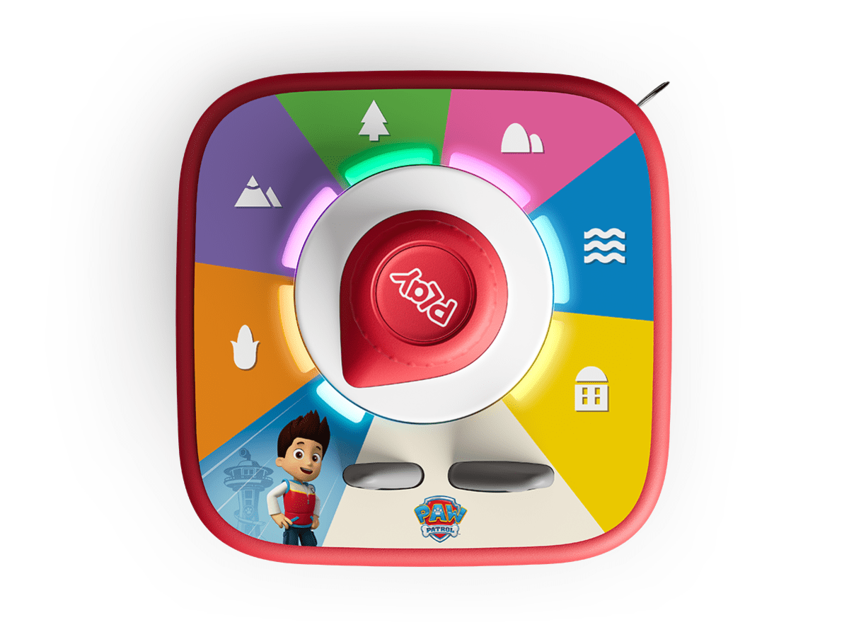 Tonieplay Set: PAW Patrol: Adventure Bay Rescue Heroes + Tonieplay Controller on a toniebox 2