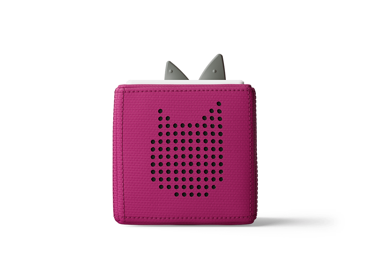 Purple Toniebox Straight on view