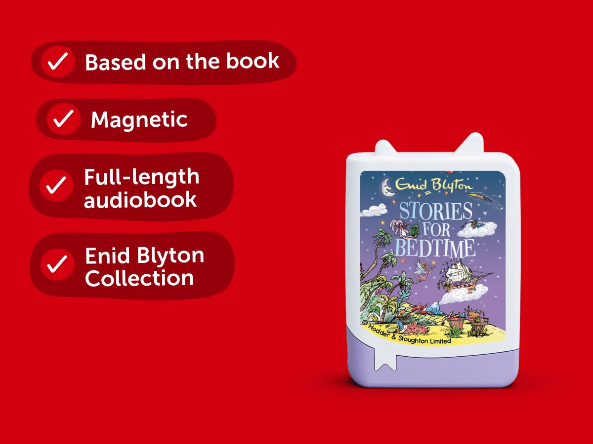 Enid Blyton: Stories for Bedtime Audiobook with information doodles