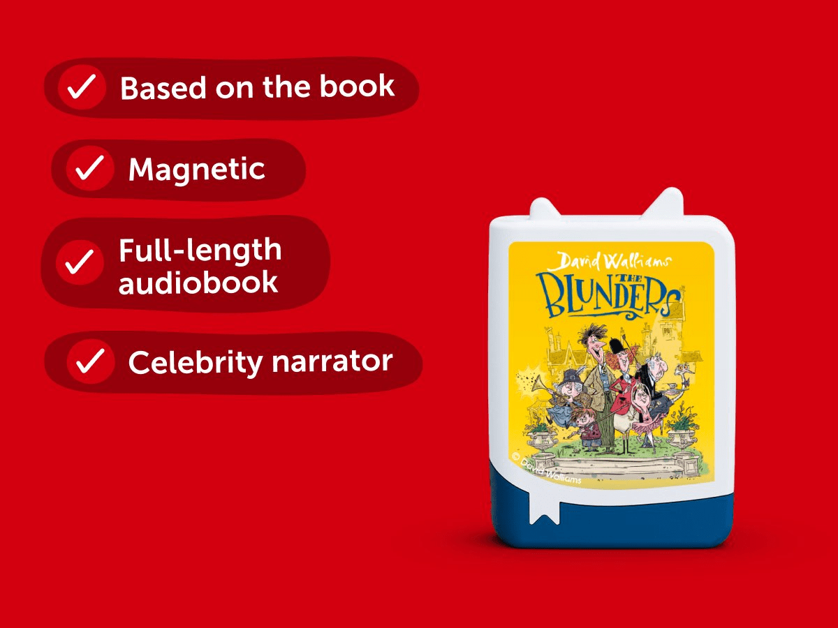 David Walliams: The Blunders Audiobook with information doodles