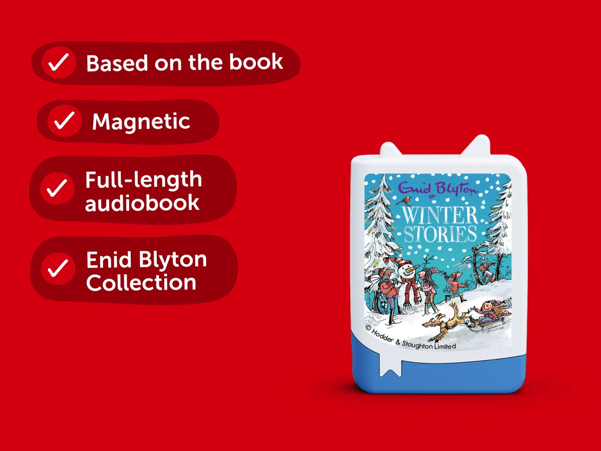Enid Blyton: Winter Stories Audiobook with information doodles
