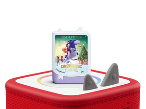 Tom Fletcher - A Christmasaurus Carol on a red Toniebox 2 ready to play audio stories and songs curated for kids