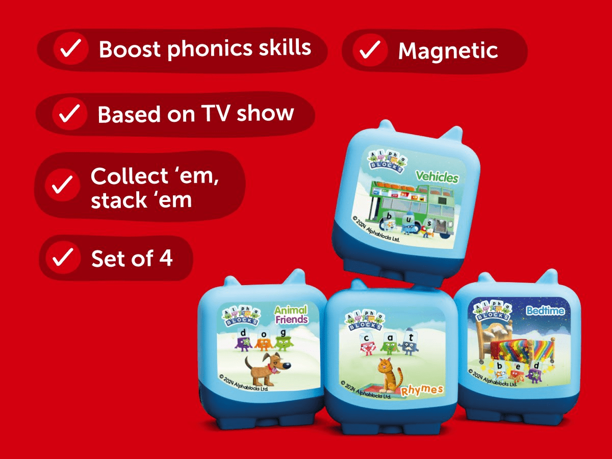 Clever Tonies Set: Alphablocks with information doodles