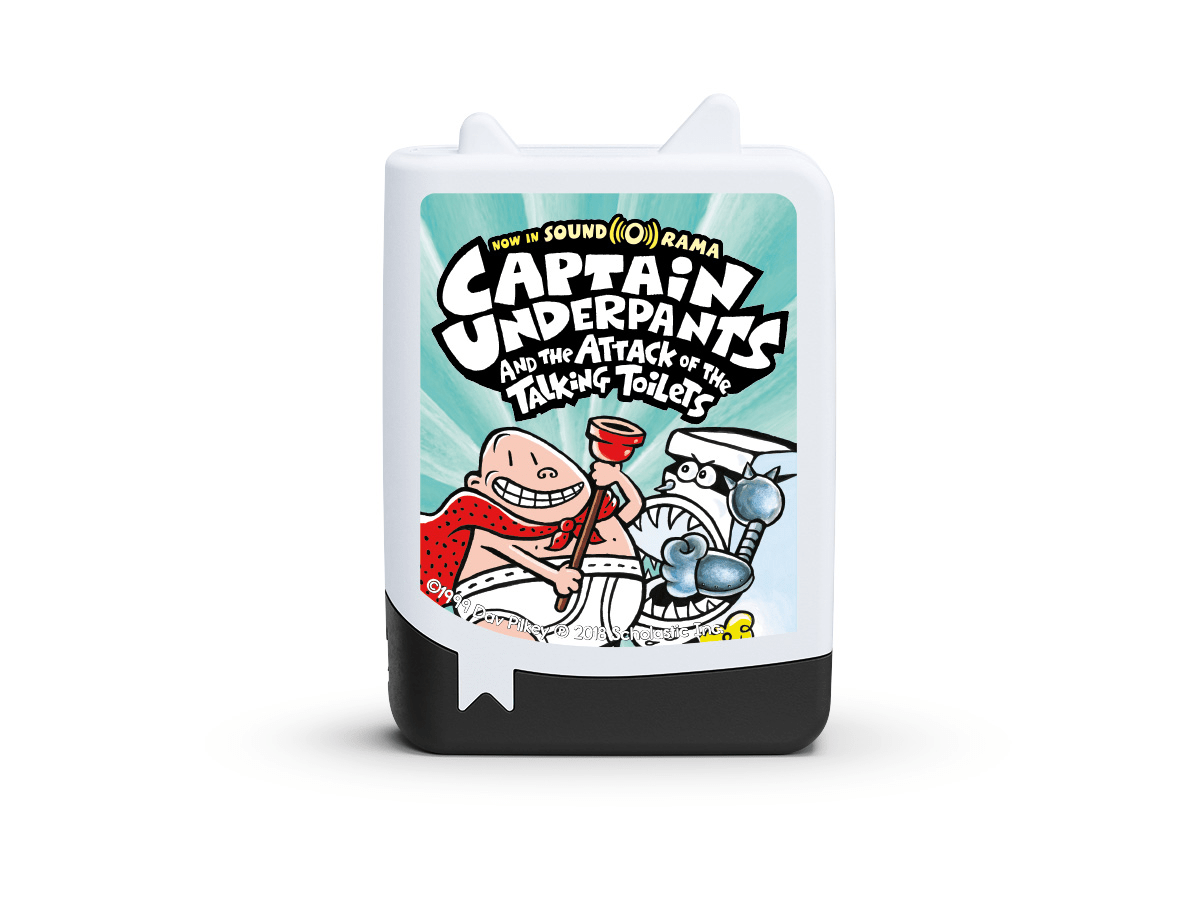 Dav Pilkey: Captain Underpants and the Attack of the Talking Toilets Book Tonie