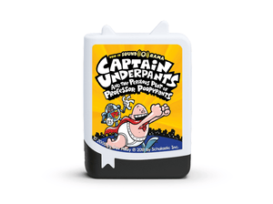Captain Underpants and the Perilous Plot of Professor Poopypants for the Toniebox, which plays audio content