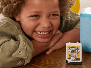 Dav Pilkey: Captain Underpants and the Perilous Plot of Professor Poopypants Book Tonie audio figurine with content illustration