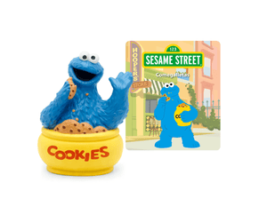 Sesame Street - Cookie Monster (Spanish) with a branded content card