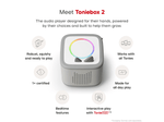 Toniebox 2 Starter Set with Creative Tonie - Moon Grey