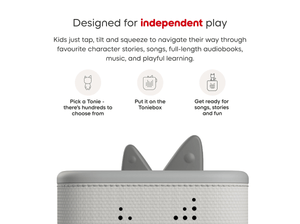 Toniebox 2 Starter Set with Creative Tonie - Moon Grey