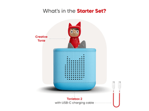 Toniebox 2 Starter Set with Creative Tonie - Sky Blue