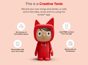 Toniebox 2 Starter Set with Creative Tonie - Sky Blue