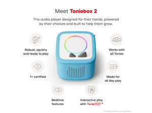 Toniebox 2 Starter Set with Creative Tonie - Sky Blue