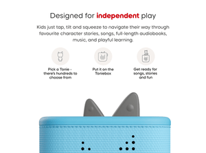 Toniebox 2 Starter Set with Creative Tonie - Sky Blue