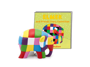 Elmer & Friends Story Collection Tonie with a branded content card