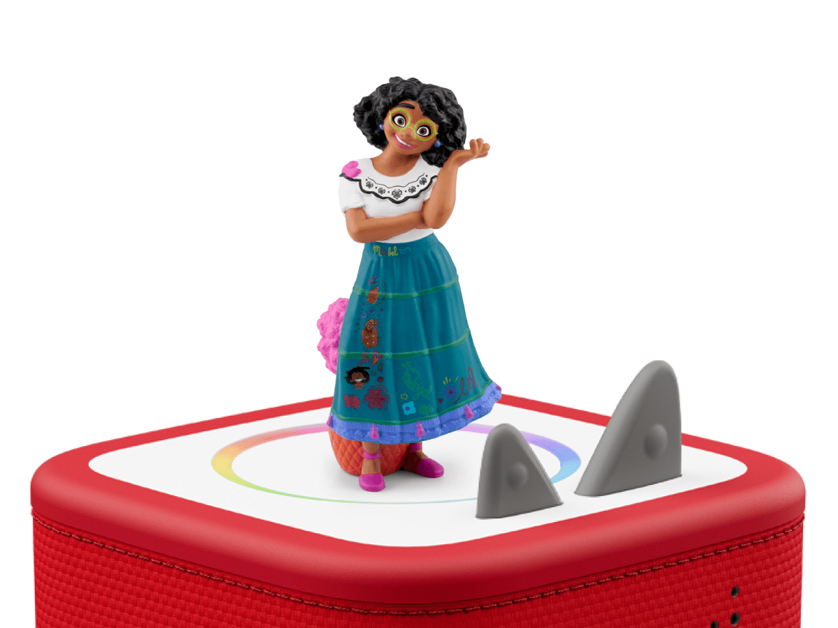 Disney Encanto Tonie on a Red Toniebox