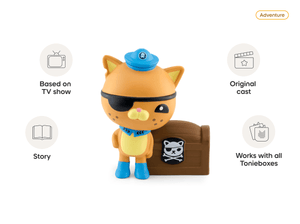 Octonauts Kwazii Tonie audio figurine, inspiring audio journeys and imaginative play