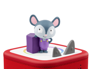 Lalinos - Scout on a red Toniebox 2 ready to play audio stories and songs