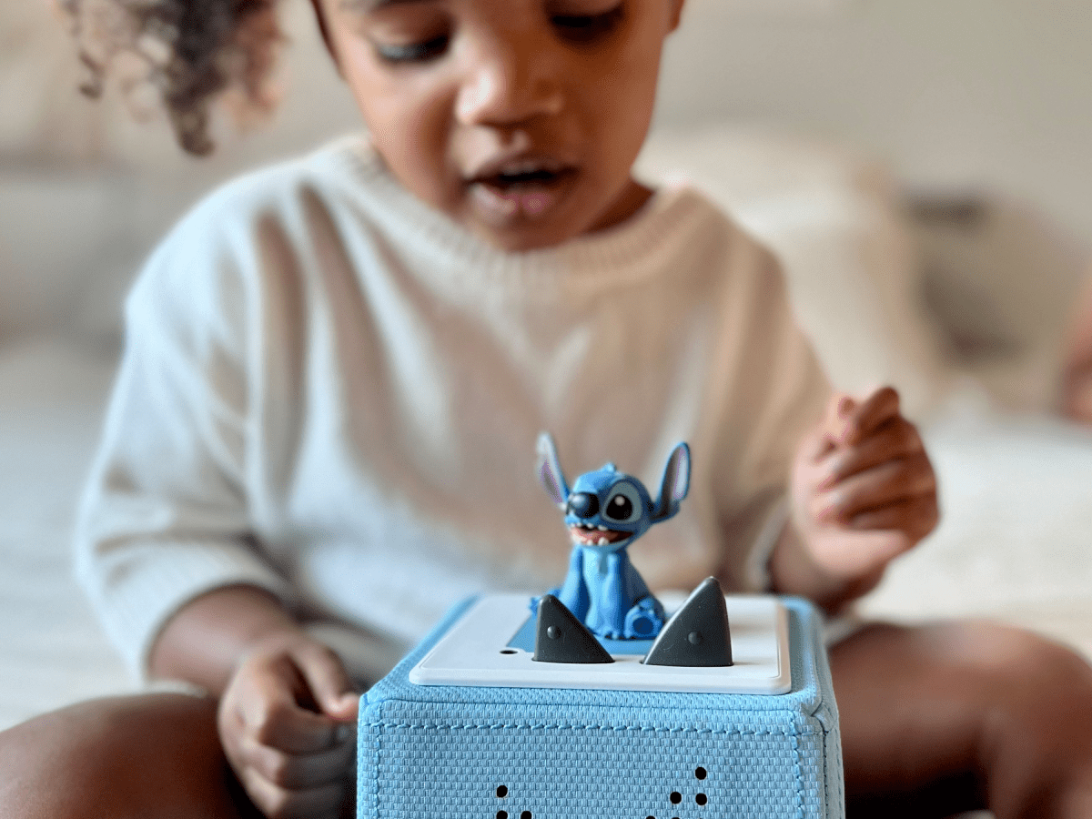 Child Playing With Disney Lilo & Stitch Tonie