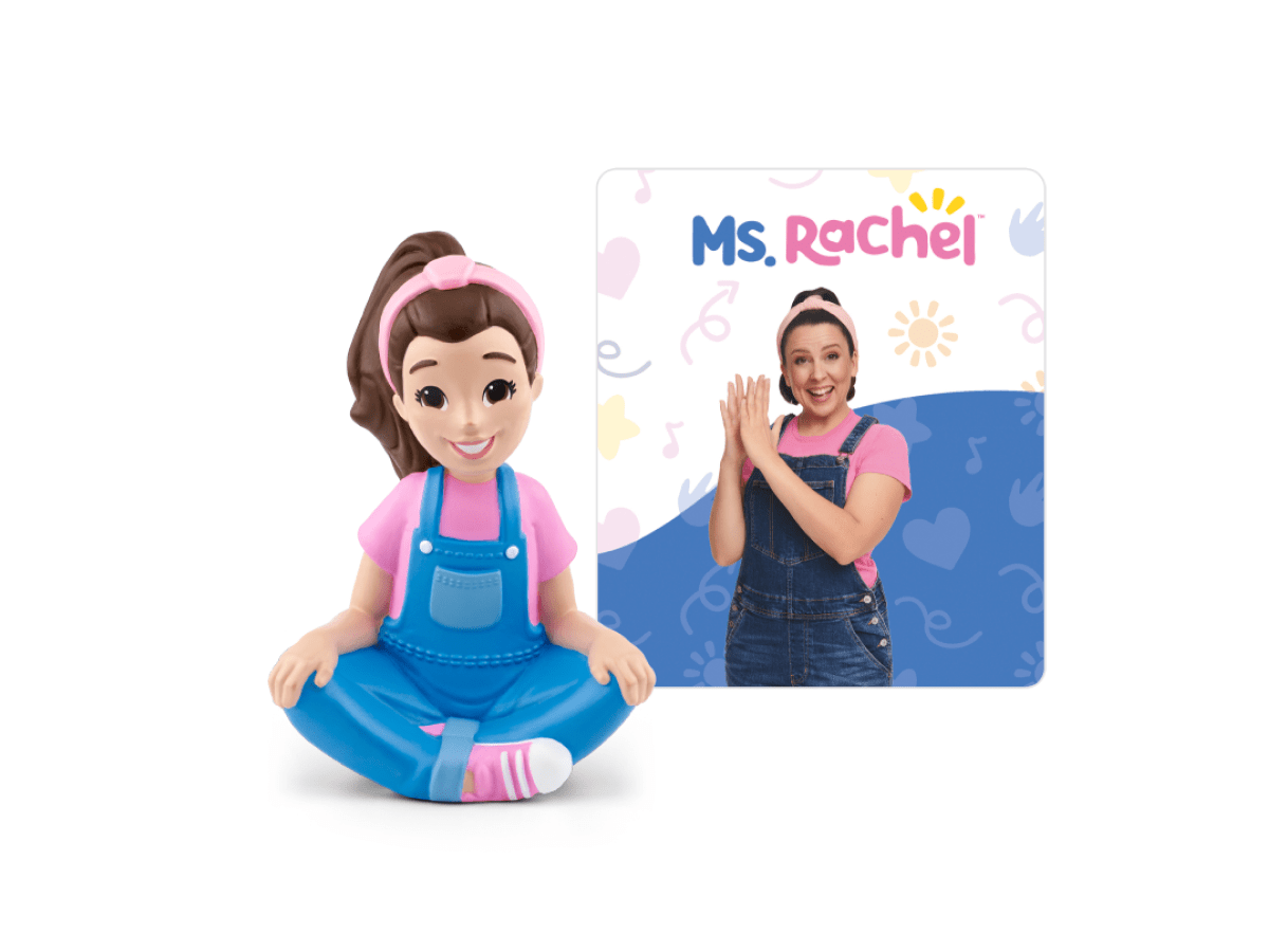 Ms. Rachel Tonie with a branded content card