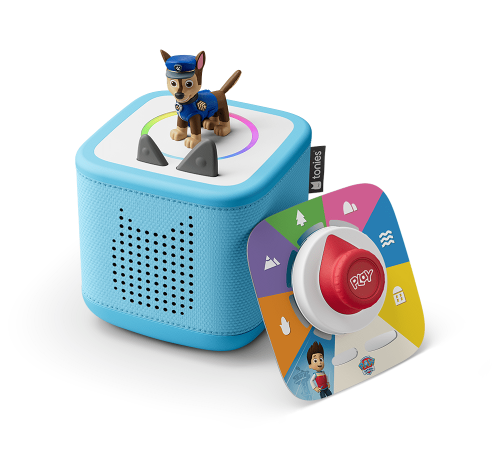 tonieboxトニーボックス☆新品未開封　スカイとチェイス2個セット Toniebox 2 Sky Blue Starter Set with PAW Patrol Tonieplay