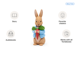 Peter Rabbit Tonie audio figurine, inspiring audio journeys and imaginative play