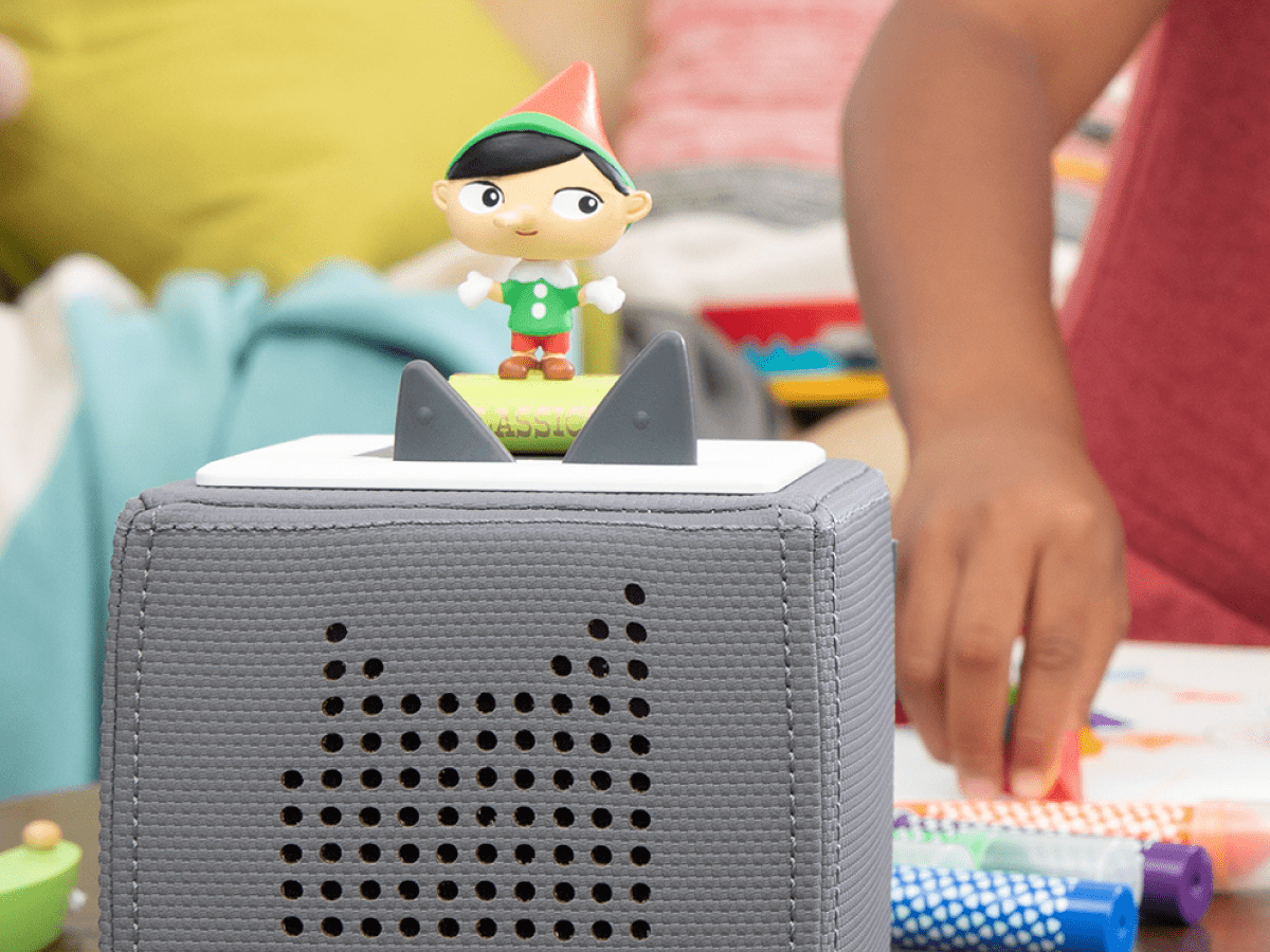 Child Playing With Favorite Classics: Pinocchio & Other Classic Stories Tonie