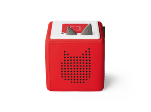 Red Toniebox Straight on view