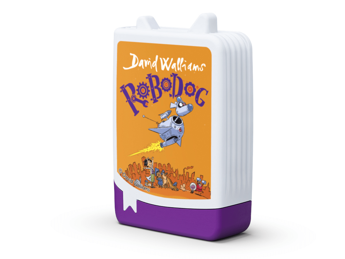 David Walliams Robodog Audiobook Pocket Tonie side view