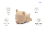 Sleepy bear audio figurine, inspiring audio journeys and imaginative play