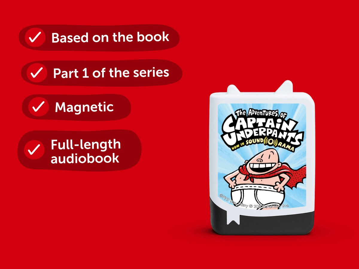 Dav Pilkey: The Adventures of Captain Underpants Audiobook with information doodles
