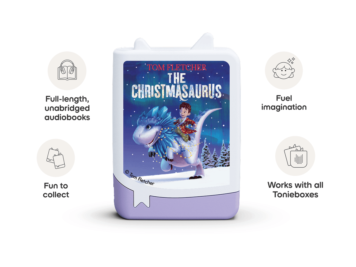 Tom Fletcher: The Christmasaurus Book Tonie audio figurine inspiring audio journeys and imaginative play