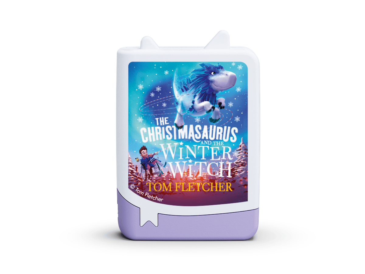 Tom Fletcher The Christmasaurus and the Winter Witch for the Toniebox, which plays audio content