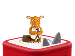 Julia Donaldson: The Gruffalo's Child Tonie on a Red Toniebox