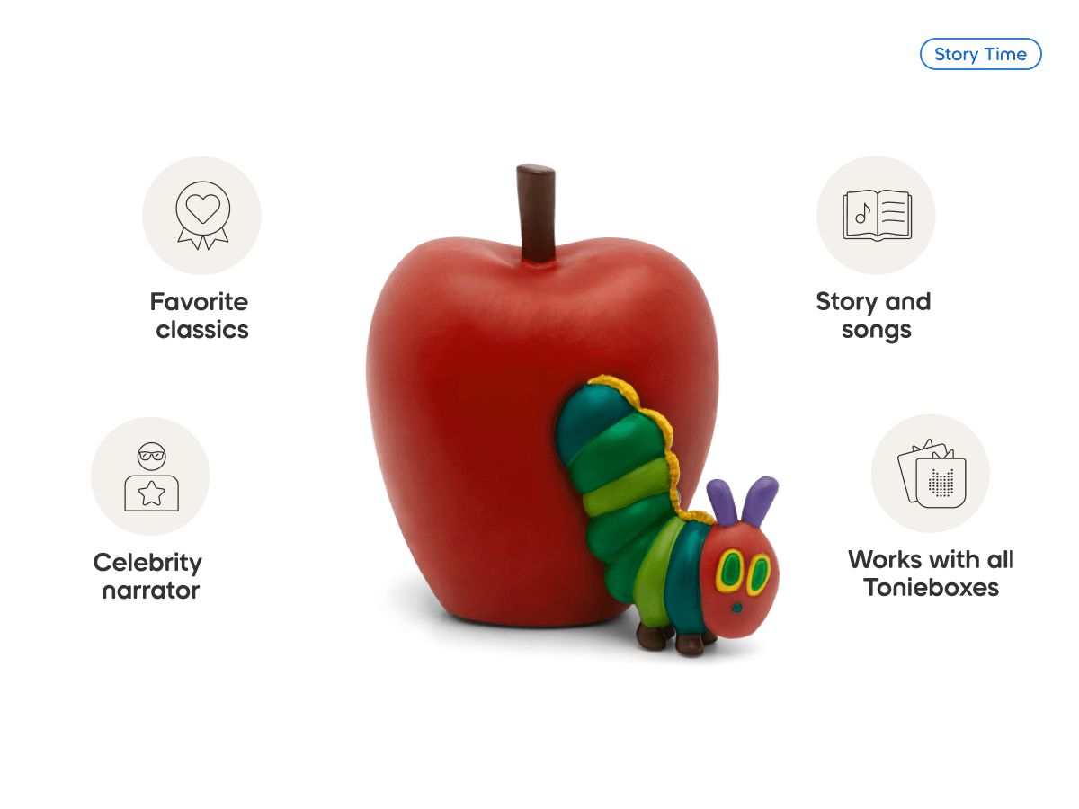 The Very Hungry Caterpillar and Friends audio figurine, inspiring audio journeys and imaginative play