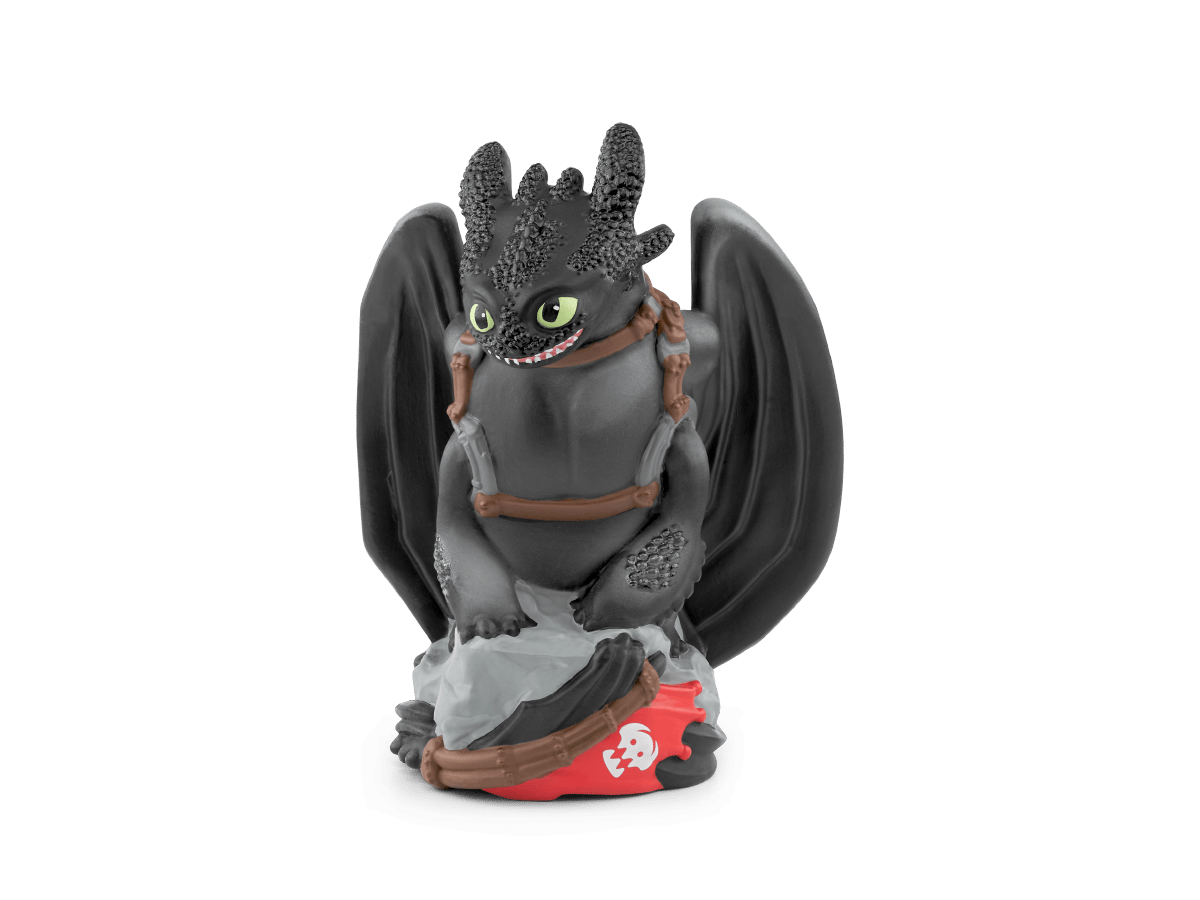How to train your dragon toothless tonie for the Toniebox, which plays audio conten