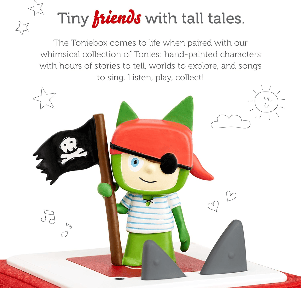 The Wiggles Pirate Creative-Tonie value message