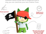 Features and Benefits of The Wiggles Pirate Creative-Tonie
