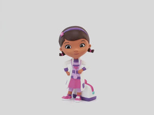 360 rotation view of Disney Doc McStuffins Tonie
